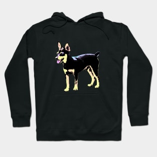 pinsher little funny dog Hoodie